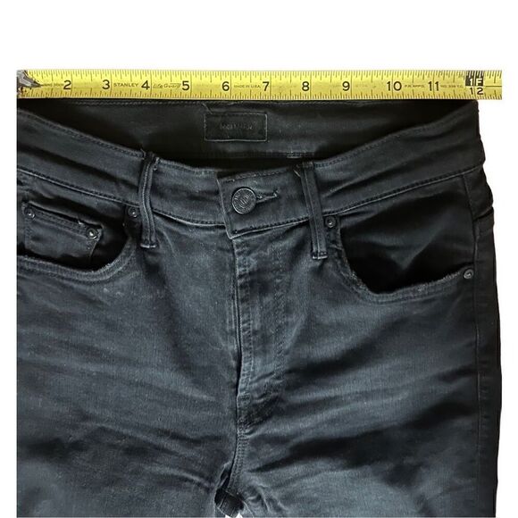Mother Women’s Insider Crop Step Fray Not Guilty Jeans size 25 - Picture 3 of 9